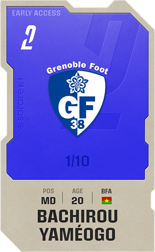 Bachirou Yaméogo - super_rare