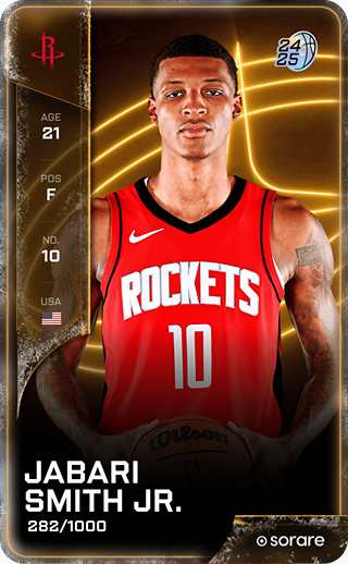 Jabari Smith Jr. - limited