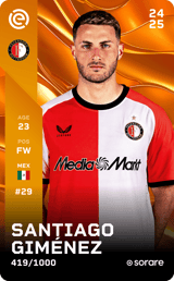 Santiago Giménez - limited