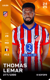 Thomas Lemar - limited