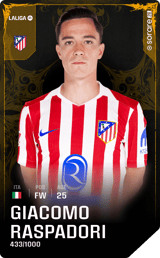 Giacomo Raspadori - limited