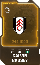 Calvin Bassey - limited