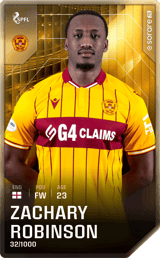 Zachary Robinson - limited