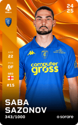 Saba Sazonov - limited