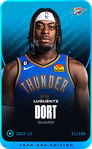 Luguentz Dort - super_rare