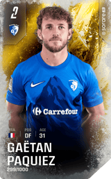 Gaëtan Paquiez - limited