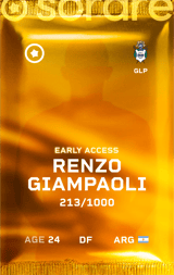 Renzo Giampaoli - limited