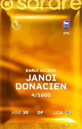 Janoi Donacien - limited