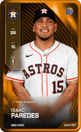 Isaac Paredes - limited