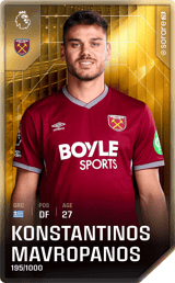 Konstantinos Mavropanos - limited