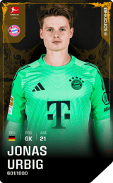 Jonas Urbig - limited