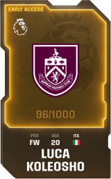 Luca Koleosho - limited