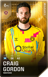 Craig Gordon - limited
