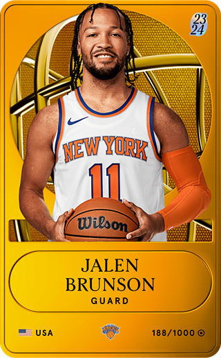 Jalen Brunson - limited