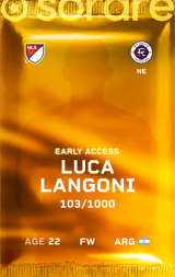 Luca Langoni - limited