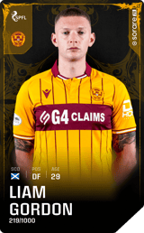 Liam Gordon - limited