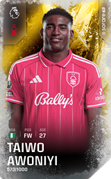 Taiwo Awoniyi - limited
