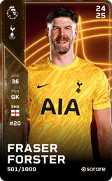 Fraser Forster - limited