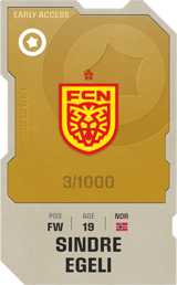 Sindre Egeli - limited