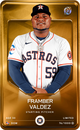 Framber Valdez - limited