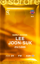 Lee Joon-Suk - limited