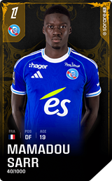Mamadou Sarr - limited