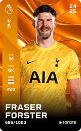 Fraser Forster - limited