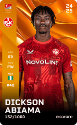 Dickson Abiama - limited