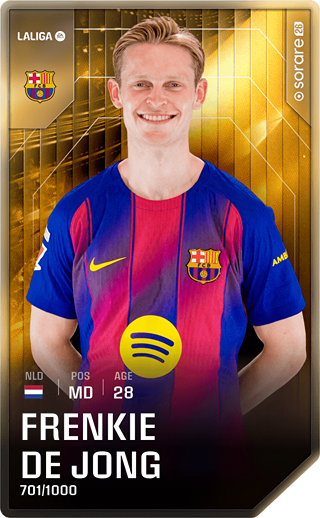 Frenkie de Jong - limited