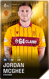 Jordan McGhee - limited