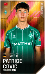 Patrice Čović - limited