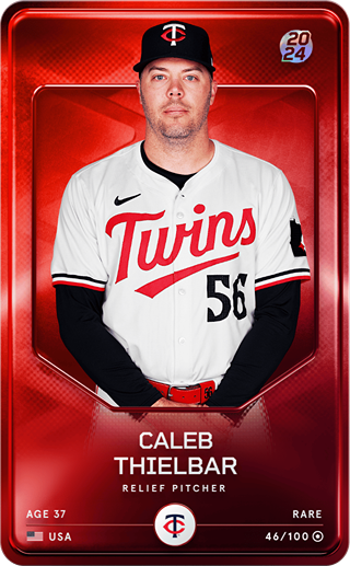 Caleb Thielbar - rare