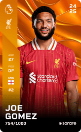 Joe Gomez - limited