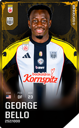 George Bello - limited