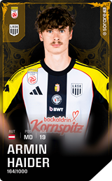 Armin Haider - limited