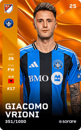 Giacomo Vrioni - limited