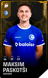 Maksim Paskotši - limited
