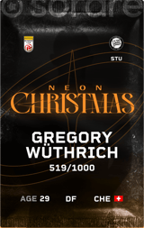 Gregory Wüthrich - limited