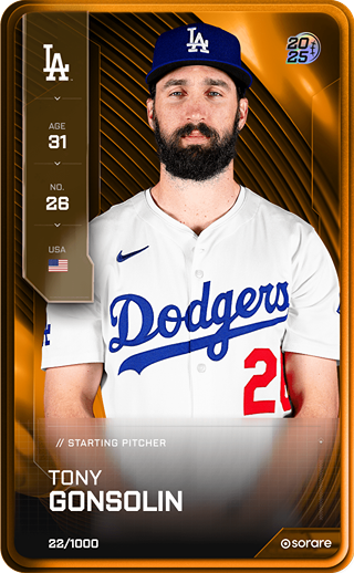 Tony Gonsolin - limited