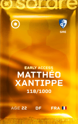 Matthéo Xantippe - limited
