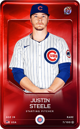 Justin Steele - rare