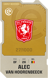 Alec Van Hoorenbeeck - limited
