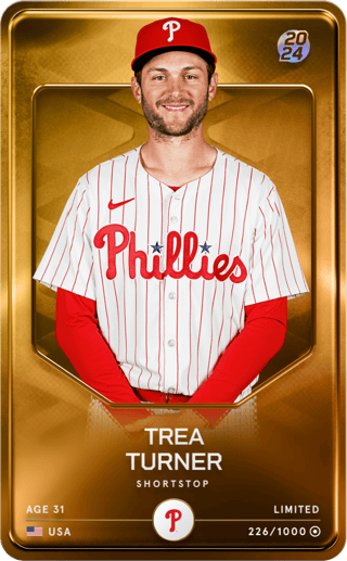 Trea Turner - limited