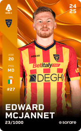 Edward McJannet - limited