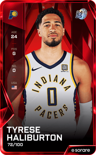 Tyrese Haliburton - rare