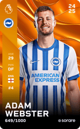 Adam Webster - limited