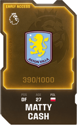 Matty Cash - limited