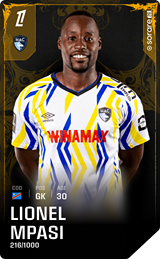 Lionel Mpasi - limited