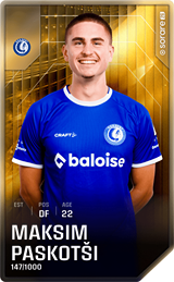 Maksim Paskotši - limited