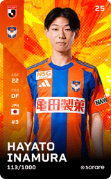 Hayato Inamura - limited